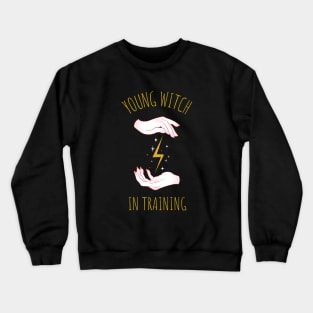 Young Witch in training Crewneck Sweatshirt